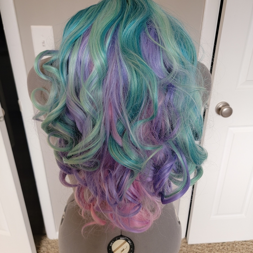 Rainbow Wig